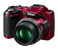 Nikon COOLPIX L120 14.1 MP Digital Camera with 21x NIKKOR Wide-Angle Optical Zoom Lens and 3-Inch LCD (Red) (OLD... N4
