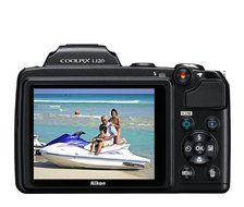 Nikon COOLPIX L120 14.1 MP Digital Camera with 21x NIKKOR Wide-Angle Optical Zoom Lens and 3-Inch LCD (Red) (OLD... N6
