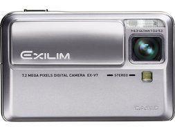 Casio Exilim EX-V7SR 7.2MP Digital Camera with 7x Optical Image Stabilized Zoom