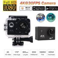 Boblov Ultra 4K Wifi Waterproof Action Camera F60 Sport Extreme Mini Helmet Cam Recorder Marine Diving 2.0 Lcd... N4