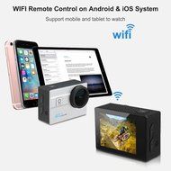 Floureon 4K Action Camera, Full HD Wi-Fi 1080p Waterproof Action Cam, 2.0'' Screen 173&deg; Fish EYE Wide-Angle Lens... N5