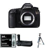Canon EOS 5DS Digital SLR Camera Body with 64GB Memory Card, Extra Battery and Manfrotto Tripod
