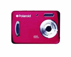 Polaroid CAA-544RC 5.0 Megapixel Digital Camera with 2.4-inch LCD Display (Red) N2