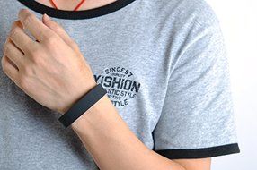 Bluetooth 4.0 Health Wristband - Activity/Sleep Tracking, Alert Notifications, App for Android and iOS, Splash... N3