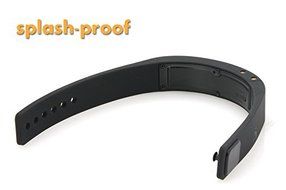 Bluetooth 4.0 Health Wristband - Activity/Sleep Tracking, Alert Notifications, App for Android and iOS, Splash... N4