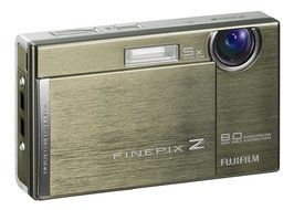 Fujifilm Finepix Z100fd 8MP Digital Camera with 5x Optical Image Stabilized Zoom (Brown) N13