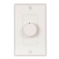 Acoustic Audio AAVCDW Home White Dial Speaker Volume Control Wall Mount