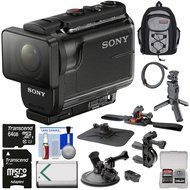 Sony Action Cam HDR-AS50 Wi-Fi HD Video Camera Camcorder with VCT-STG1 Shooting Grip Tripod + Action Mounts +...
