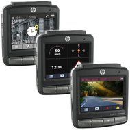 HP f310 1080p HD GPS G-Force Car Dashboard Video Recorder Camera with 64GB Card + Case + Power Pack + HDMI Cable... N6