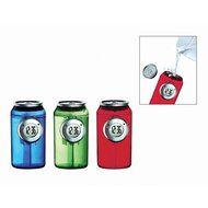 Water Powered Clock in Soda Can Shape - Red N2