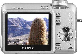 Sony Cybershot DSC-S700 7.2MP Digital Camera with 3x Optical Zoom N5