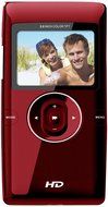Sylvania DV5000C-RD Digital Video Camcorder with HD Recording, 8x Optical Zoom, and 2-Inch LCD Screen, Red