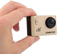 PowerLead 2K PL-AC30 Wifi Waterproof Action Camera DV 12MP HD DVR Camcorder with Mounting Accessories Kit/Gold N5