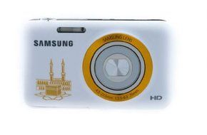 Samsung ES99 Mecca Edition 16.1MP HD Digital Camera with 5X Optical Zoom (White) International Model No Warranty