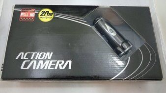 Action Camera Ambarella DSP Full HD 12MP Waterproof 20M - HRD360 - Black N4