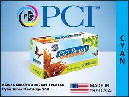 PCI KONICA MINOLTA A0D7431 TN-314C 20K C