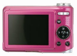GE-A735 7MP Digital Camera with 3X Optical Zoom (Black) N8