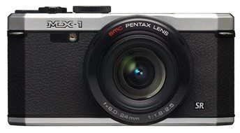 RICOH PENTAX digital camera PENTAX MX-1 classic silver 1/1.7-inch large-scale CMOS sensor F1.8 large diameter...