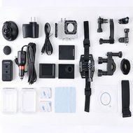 Generic Wireless Video Cam with 2.0 Inch LCD Display 1080P HD 12MP Wifi Sports DV Action Waterproof Camera (white) N2