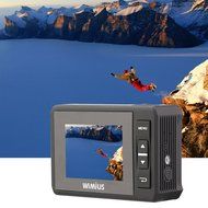 WiMiUS 1080P HD Action Camera WiFi Waterproof 12MP Sports Camera Camcorder Dash Cam Helmet Camera (S1-Black) N8