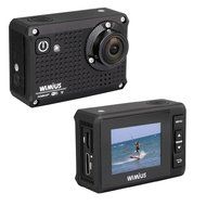 WiMiUS 1080P HD Action Camera WiFi Waterproof 12MP Sports Camera Camcorder Dash Cam Helmet Camera (S1-Black) N9