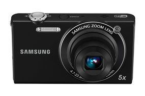 Samsung EC-SH100 Wi-Fi Digital Camera with 14.2 MP, 5x Optical Zoom and Touchscreen (Red) N12