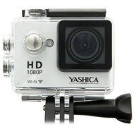 Yashica YAC-301 12MP Full HD 1080p Action Camera, 30fps, 2" LCD Display, Wi-Fi, Silver N2