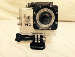 Silver AVI Video Recording HD 720p Action Cam with Built-In 1.5-Inch LCD Screen and Waterproof Case Bonus (Including...