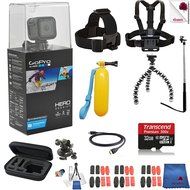 Gopro Hero Session Ready Set Go Bundle Includes: Go Pro Hero4 4 Session + Head Strap + Chest Strap + Floaty Bobber...