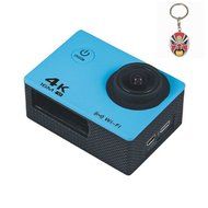 Boblov AT-30 Full HD 4K@30fps 1080P@60fps 173 Degree Wide Angle 16MP WiFi Sports Action Camera DVR (Black) N13