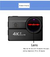 GreatCool Waterproof Action Camera 16mp Hd 4k Sony Cmos Sensor 2.0 Inch LCD 173 Wde Angle Lens With 2 Batteries N3