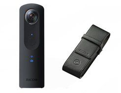 Kit Ricoh Theta S Spherical Digital Camera - black + bag