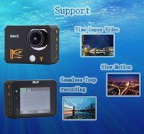 1+1&reg;Ultra Hd 4K Wifi Action Camera 1080p 60fps 2.0 Inch Screen 170&deg;a+ real-time FPV Quadcopter Drone Sports Wrist... N4
