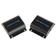 ESYNiC 60m HDMi Ethernet Network Extender 1080P HDMi HDTV Extender with 2 Port HDMI Splitter Loop Over Single... N5