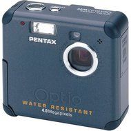Pentax Optio 43WR 4MP Water Resistant Digital Camera with 2.8x Optical Zoom N4