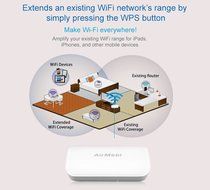 Wireless WiFi Audio Music Receiver/Adapter &amp; Range Extender - Streams Wireless Audio &amp; Music to Speaker System... N6