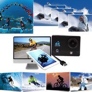 4K Sports Camera, Action Waterproof Camera WiFi with Remote Control - 2.0 Inch Ultra 1080P Full HD DV 16MP 170... N4