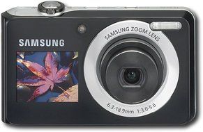 Samsung TL205 12 Megapixel Digital Camera with 3x Optical Zoom, Dual LCD Screens, Smart Auto, Digital Image Stabilization...