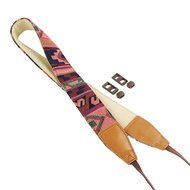 Mavota Colorful Stripe Camera Shoulder Neck Strap Camera Belt For Canon Nikon Sony Panasonic Olympus Pentax SLR... N3