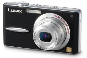 Panasonic Lumix DMC-FX30K 7.2MP Digital Camera with 3.6x Optical Image Stabilized Zoom (Black) N11
