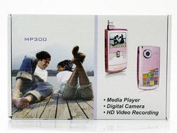 SVP MP300 HD MP3 Player and Pocket HD Video Pink Camera with YouTube Software N6