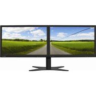DoubleSight DS-1900WA 19 inch Widescreen 1,000:1 5ms VGA/DVI Multi-Display LCD Monitor, w/...