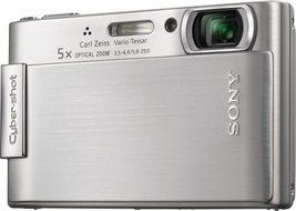 Sony Cybershot DSC-T200 8.1MP Digital Camera with 5x Optical Zoom with Super Steady Shot Image Stabilization (... N17