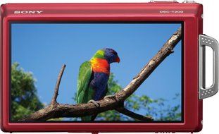 Sony Cybershot DSC-T200 8.1MP Digital Camera with 5x Optical Zoom with Super Steady Shot Image Stabilization (... N19