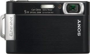 Sony Cybershot DSC-T200 8.1MP Digital Camera with 5x Optical Zoom with Super Steady Shot Image Stabilization (... N21