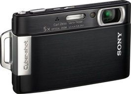 Sony Cybershot DSC-T200 8.1MP Digital Camera with 5x Optical Zoom with Super Steady Shot Image Stabilization (... N22
