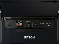 Epson WorkForce WF-100 Wireless Mobile Printer Wi-Fi Direct USB (Certified Refurbished) N4
