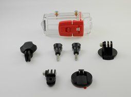 Looxcie LC-EN-0001 Looxcie HD Rugged Waterproof Case - Combo Pack - Retail Packaging - Clear N6