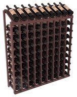 Wine Racks America Ponderosa Pine 9 Column 10 Row Display Top Kit. 13 Stains to Choose From! N8