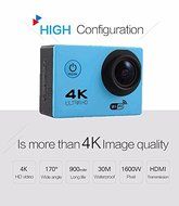16MP WIFI 4K Action Ultra1080P HD Sports DV DVR Camera Waterproof 30m Camcorder N4